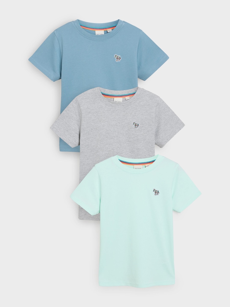 Paul Smith Junior Boys Signature T-Shirts 3 Pack - Image 1 of 8