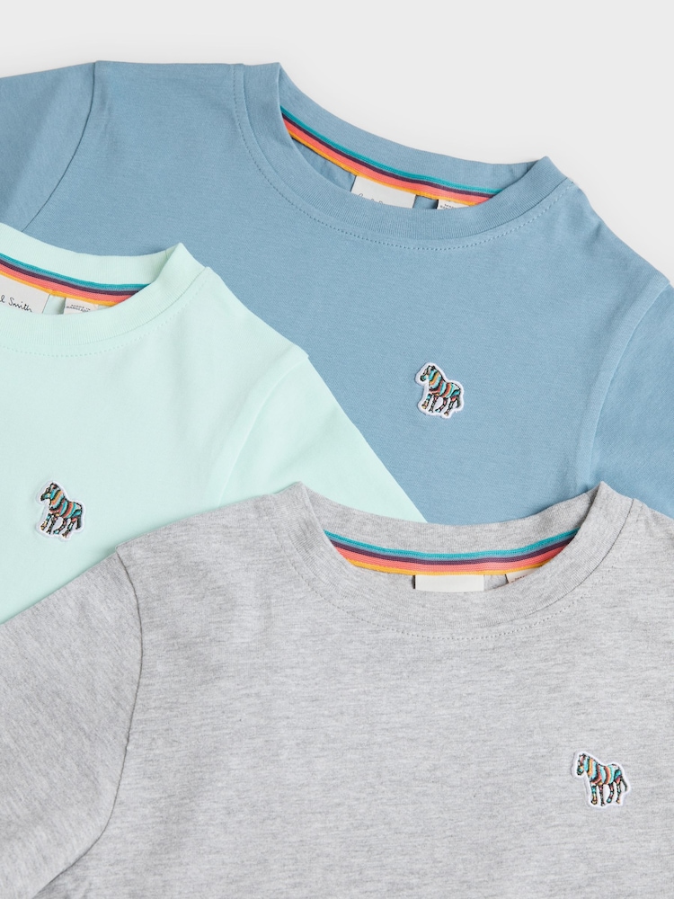 Paul Smith Junior Boys Signature T-Shirts 3 Pack - Image 6 of 8