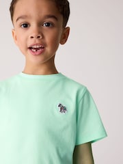 Mintgrün - Paul Smith Junior Jungen Set mit Top und Shorts - Bild 3 von 10