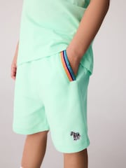 Mintgrün - Paul Smith Junior Jungen Set mit Top und Shorts - Bild 4 von 10