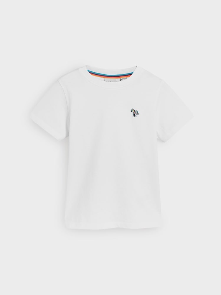 Paul Smith Junior Boys Blue/White/Grey Signature T-Shirts Set 5 Pack - Image 2 of 10