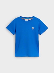 Paul Smith Junior Boys Blue/White/Grey Signature T-Shirts Set 5 Pack - Image 3 of 10