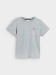 Paul Smith Junior Boys Blue/White/Grey Signature T-Shirts Set 5 Pack - Image 4 of 10