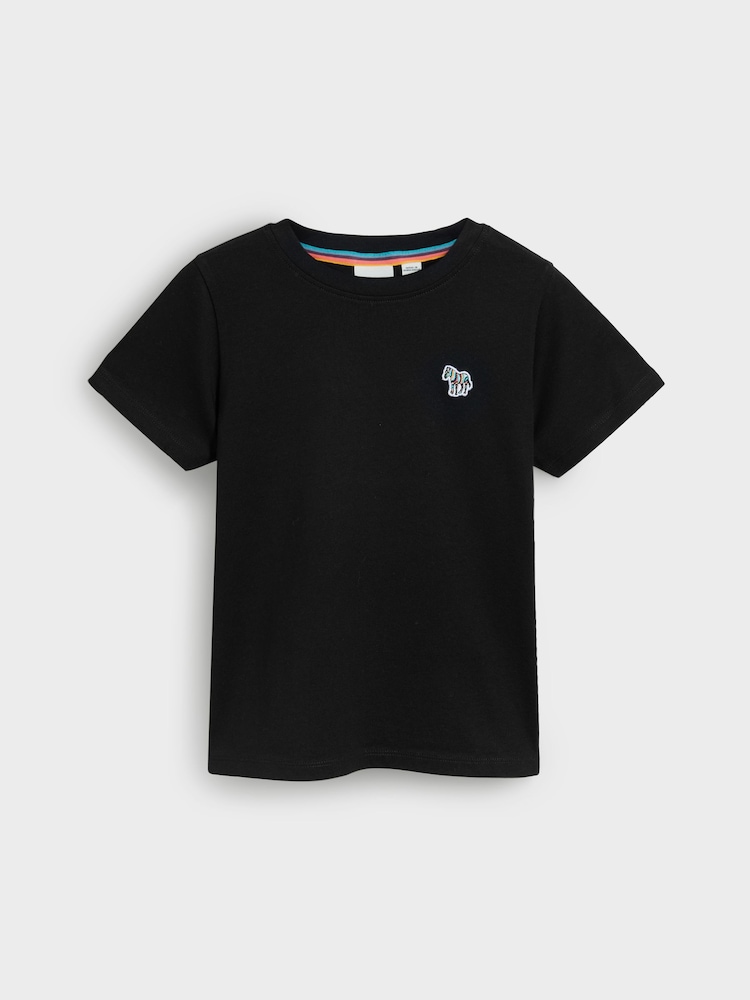 Paul Smith Junior Boys Blue/White/Grey Signature T-Shirts Set 5 Pack - Image 5 of 10