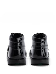 Kickers Black Kick Hi Vegan Patent Shoes - Image 5 of 6
