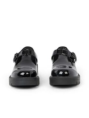 Kickers Black Patent Kori T-Bar Leather Shoes - Image 5 of 7
