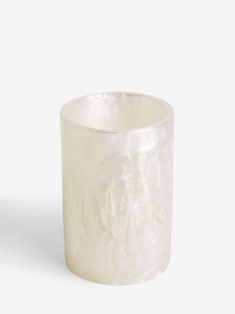 Gold Pearl Palm Leaf Soap Dispenser and Tidy Set - Image 8 of 8