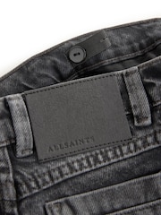 smALLSAINTS Charcoal Grey Boys Straight Fit Denim 100% Cotton Jeans - Image 8 of 8