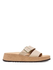Birkenstock Sand Almina Nubuck Wedges Sandals - Image 1 of 3