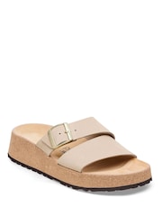 Birkenstock Sand Almina Nubuck Wedges Sandals - Image 2 of 3