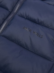 Jack Wills Blue Marl Boys Classic Gilet - Image 3 of 3
