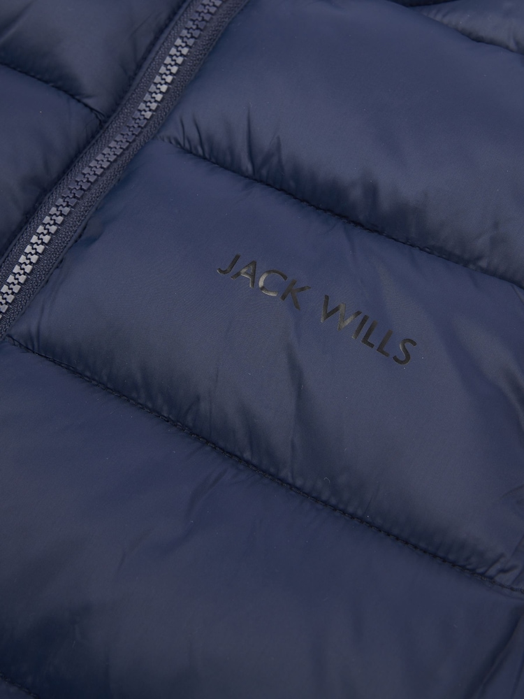 Jack Wills Blue Marl Boys Classic Gilet - Image 3 of 3