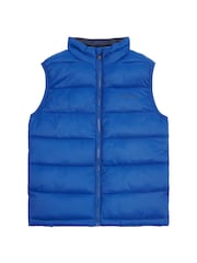 Jack Wills Blue Boys Classic Gilet - Image 1 of 3