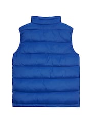 Jack Wills Blue Boys Classic Gilet - Image 2 of 3