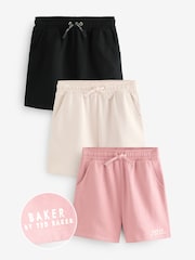 متعدد الألوان - ألوان متعددة - حزمة من 3 شورتات بخامة %100 قطن من Baker by Ted Baker - صورة 1 من 7
