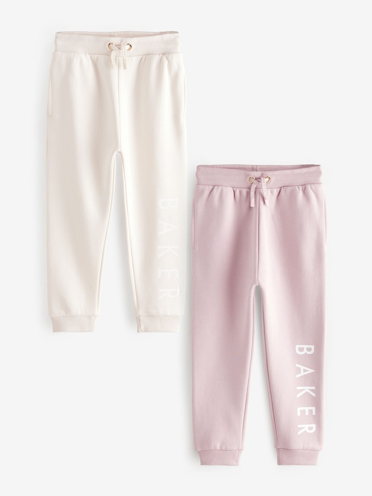 Baker by Ted Baker rožnata/Cream Multi lahke hlače za prosti čas 2 Pack - Slika 1 iz 7