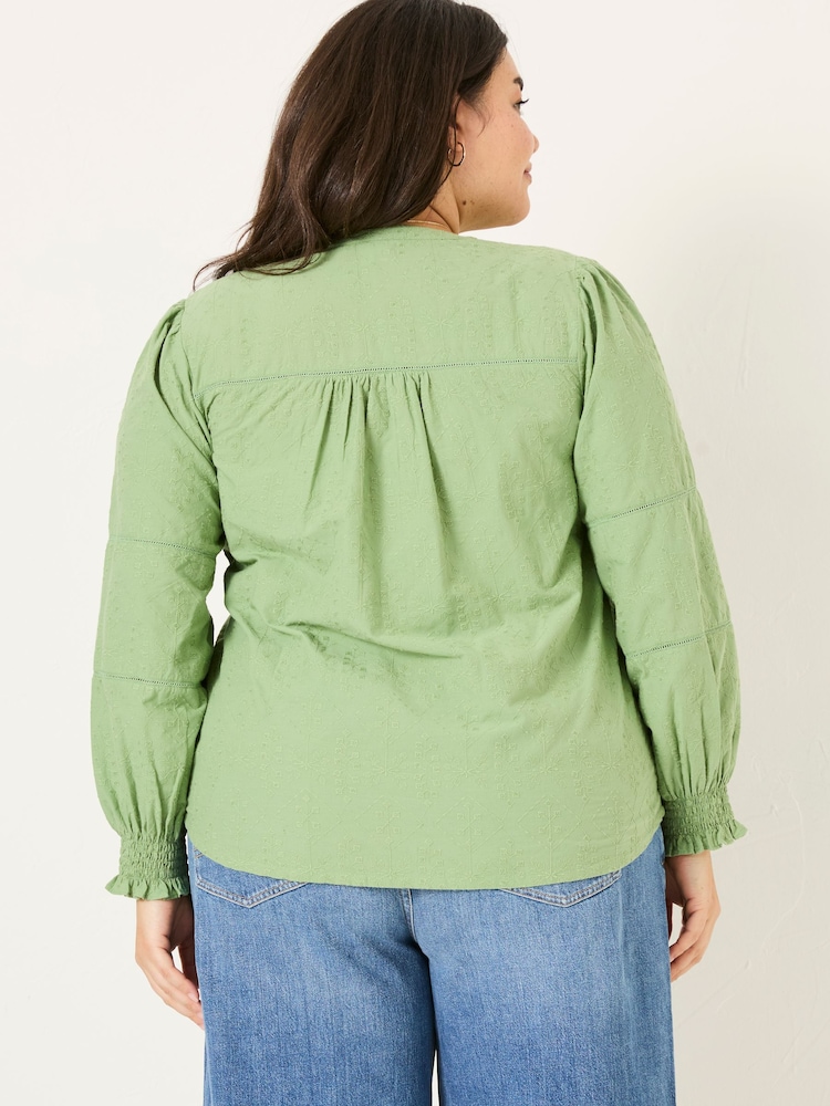 Haftowana bluzka Fatface - Image 6 of 9