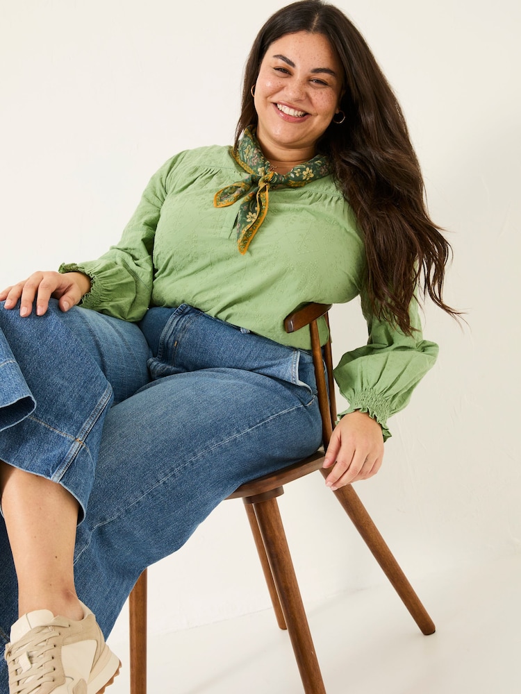 Haftowana bluzka Fatface - Image 8 of 9