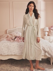 Shabby Chic by Rachel Ashwell® Green Ditsy Print Robe - Image 2 of 6