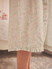 Shabby Chic by Rachel Ashwell® Green Ditsy Print Robe - Image 6 of 6