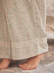 Shabby Chic by Rachel Ashwell® Green Ditsy Cami Pyjamas - Image 6 of 7
