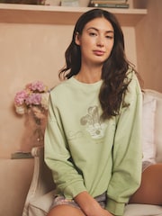 Shabby Chic by Rachel Ashwell® Green Ombre Crew Sweatshirt - Image 2 of 4