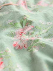 Shabby Chic by Rachel Ashwell® Green Floral Print Cami Short Set Pyjamas - Image 10 of 10