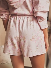 Shabby Chic by Rachel Ashwell® Floral Sweatshirt Shorts - Image 3 of 4