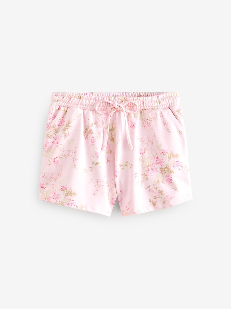 Shabby Chic by Rachel Ashwell® Floral Sweatshirt Shorts - Image 4 of 4