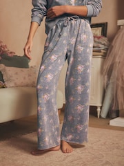 Shabby Chic by Rachel Ashwell® Grey Floral Joggers - Image 2 of 8