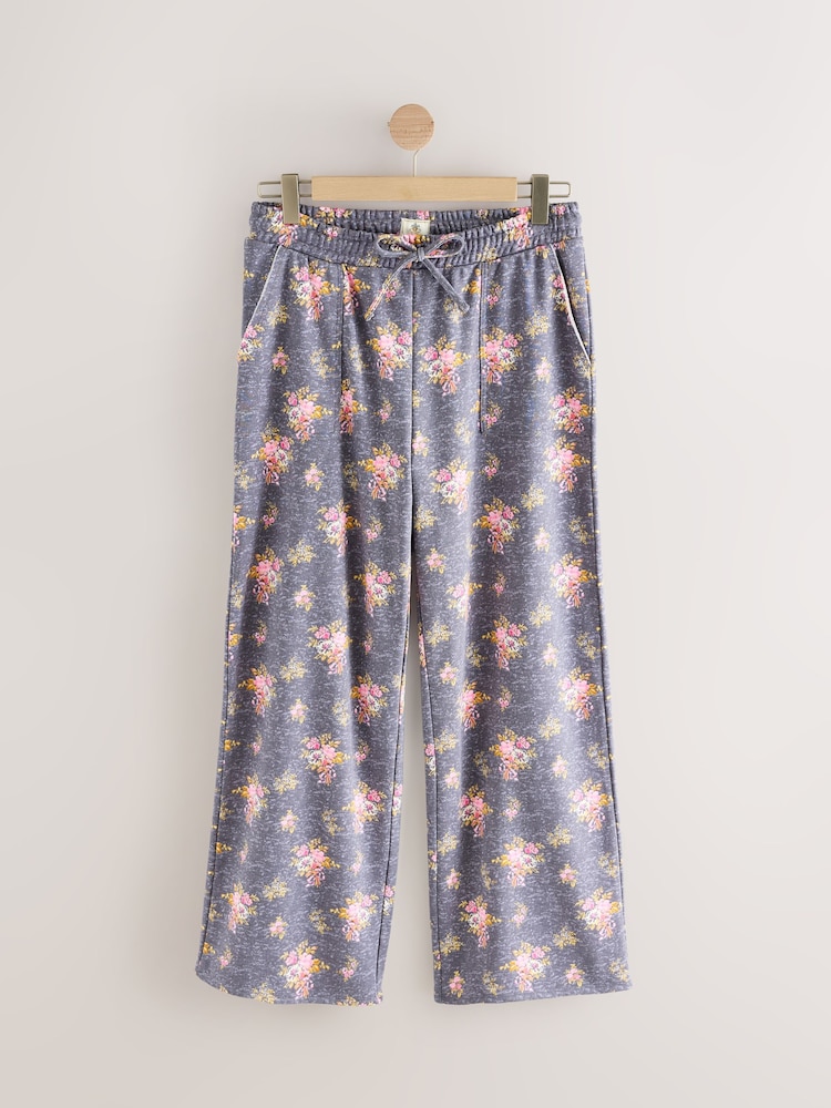 Shabby Chic by Rachel Ashwell® grijze joggingbroek met bloemenprint - Image 6 of 8