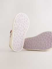Multi Glitter Elastic Lace Touch Fastening Trainers - Image 5 of 6