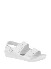 Birkenstock White Kids Milano EVA Sandals - Image 2 of 3
