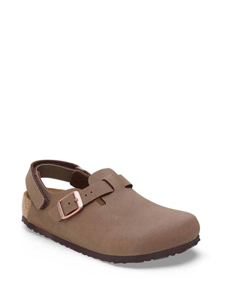 Birkenstock Mocha Brown Kids Tokio Sandals - Image 2 of 3