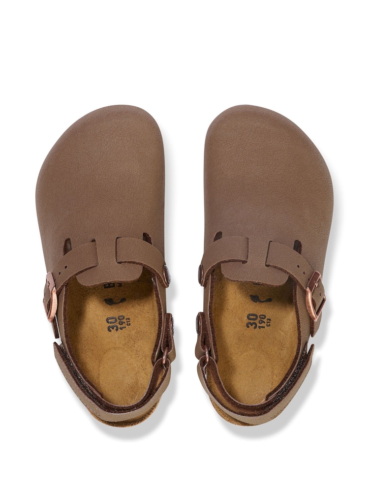Birkenstock Mocha Brown Kids Tokio Sandals - Image 3 of 3