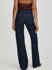 Paige – Catania – Blaue Jeans mit weitem Bein und sichtbaren Knöpfen - Bild 4 von 5