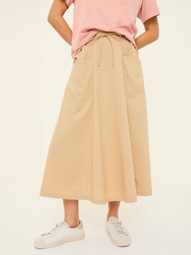 FatFace Stone Sulli Poplin Skirt - Image 1 of 7