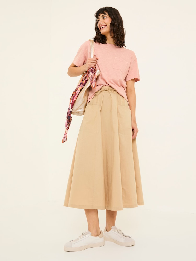 FatFace Stone Sulli Poplin Skirt - Image 4 of 7