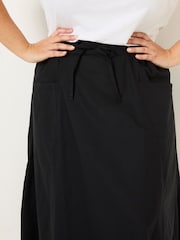 FatFace Black Sulli Poplin Skirt - Image 10 of 11