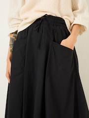 FatFace Black Sulli Poplin Skirt - Image 5 of 11
