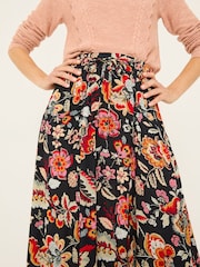 FatFace Black Suki Midi Skirt - Image 4 of 9