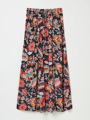 FatFace Black Suki Midi Skirt - Image 9 of 9