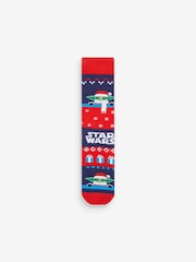 Синий/черный - Star Wars Рождество Узор носки 4 набор - Изображение 3 из 5