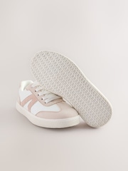 White Lace-Up Lifestyle Trainers - Image 5 of 6