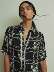 Florere Boxy Button Through Shirt - Image 1 of 6