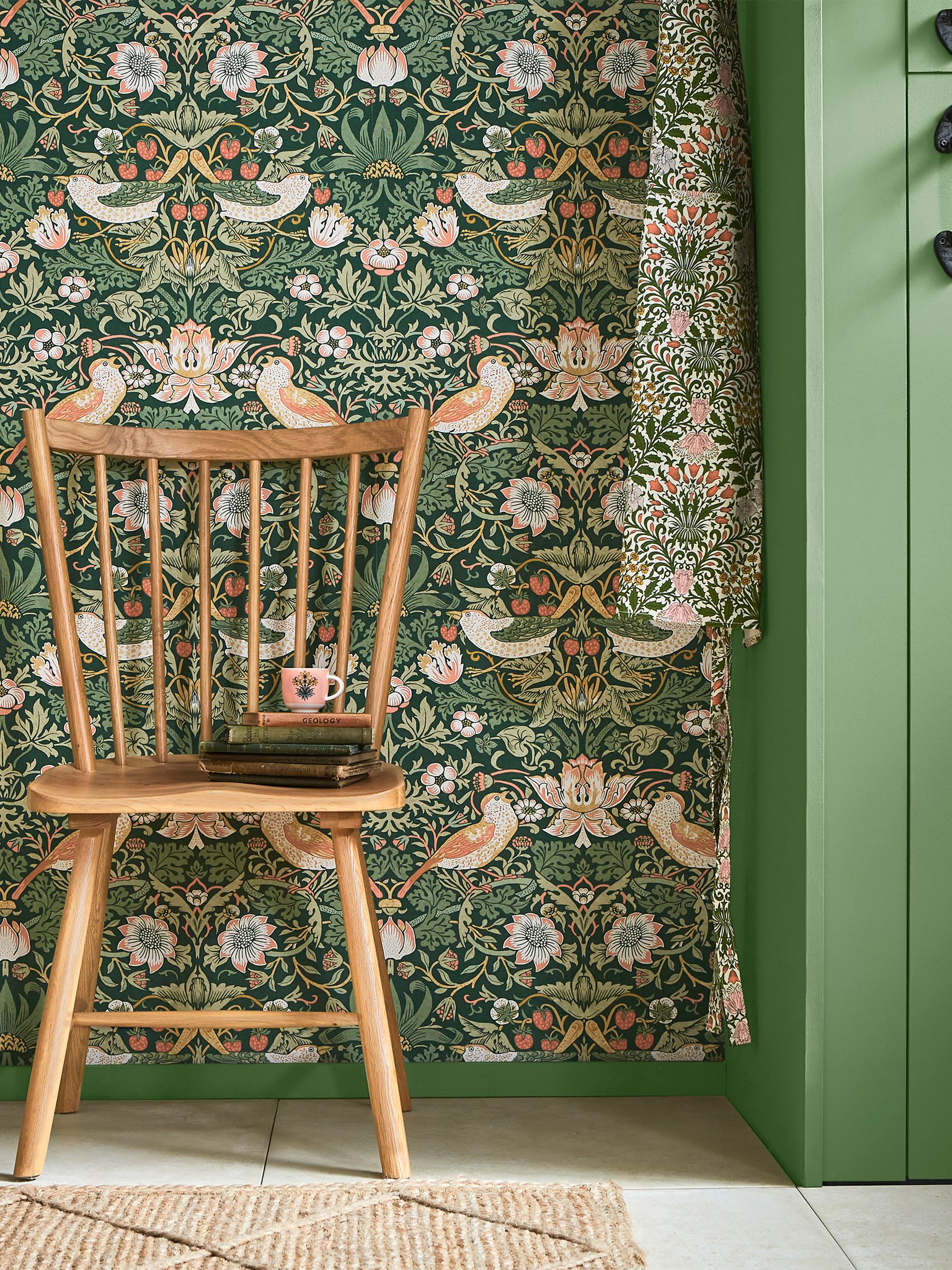 William Morris at Home Wallpaper Strawberry Thief 124234 - Image 4
