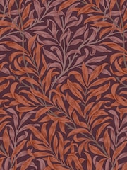 William Morris At Home Plum Willow Bough 10M Wallpaper - Image 2 of 4