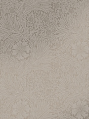 William Morris At Home Neutral Marigold Fibrous 10M Wallpaper - Image 2 of 4