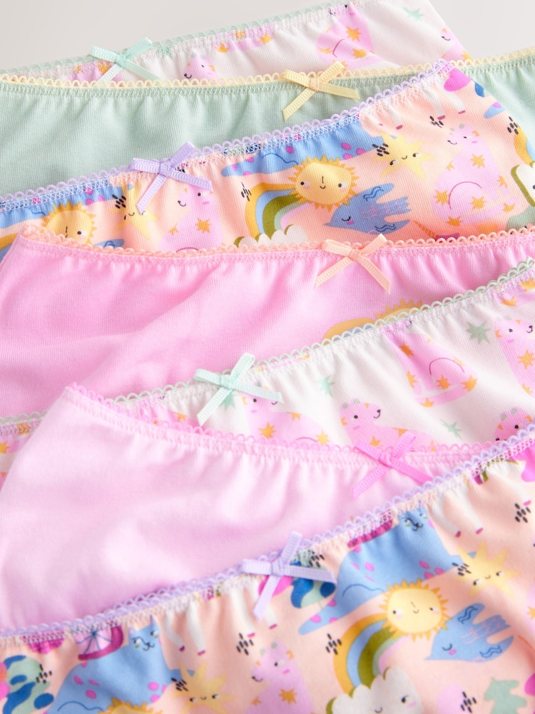 Purple/White Briefs 7 Pack (1.5-12yrs) - Image 10 of 11