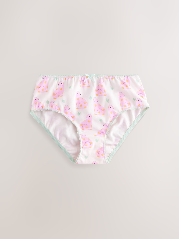 Purple/White Briefs 7 Pack (1.5-12yrs) - Image 5 of 11
